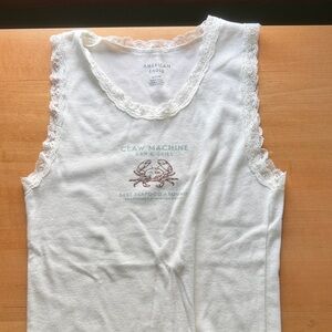 American eagle graphic tank top